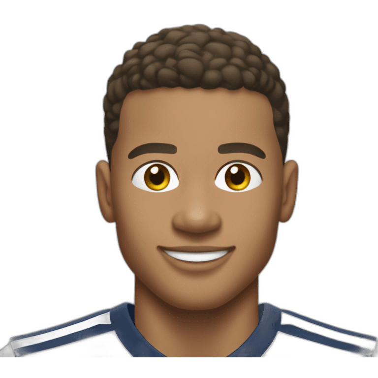 Kilian Mbappé célébration emoji