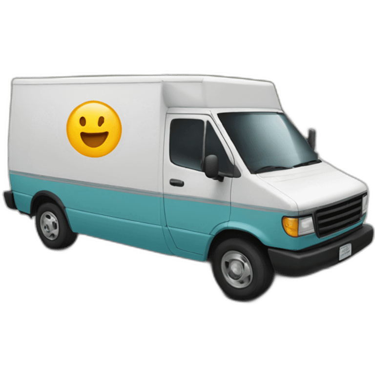 Amazon delivery van emoji