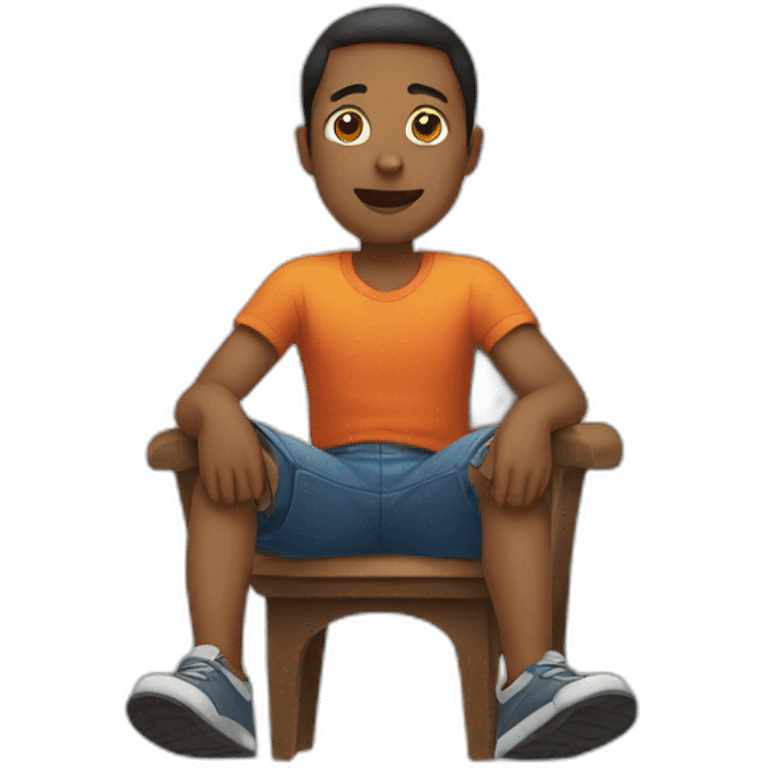 Sitting emoji