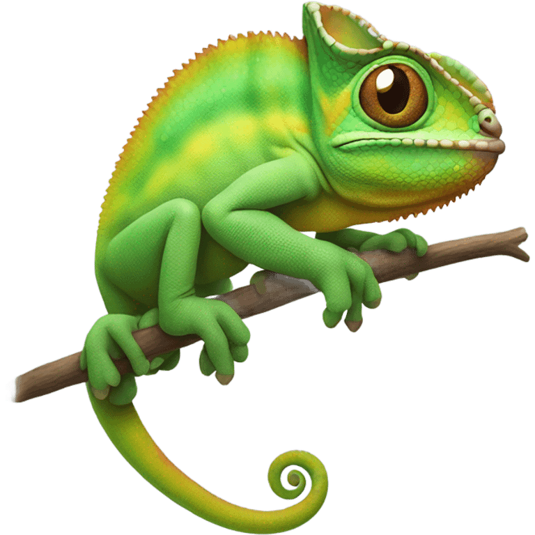 chameleon  look up emoji