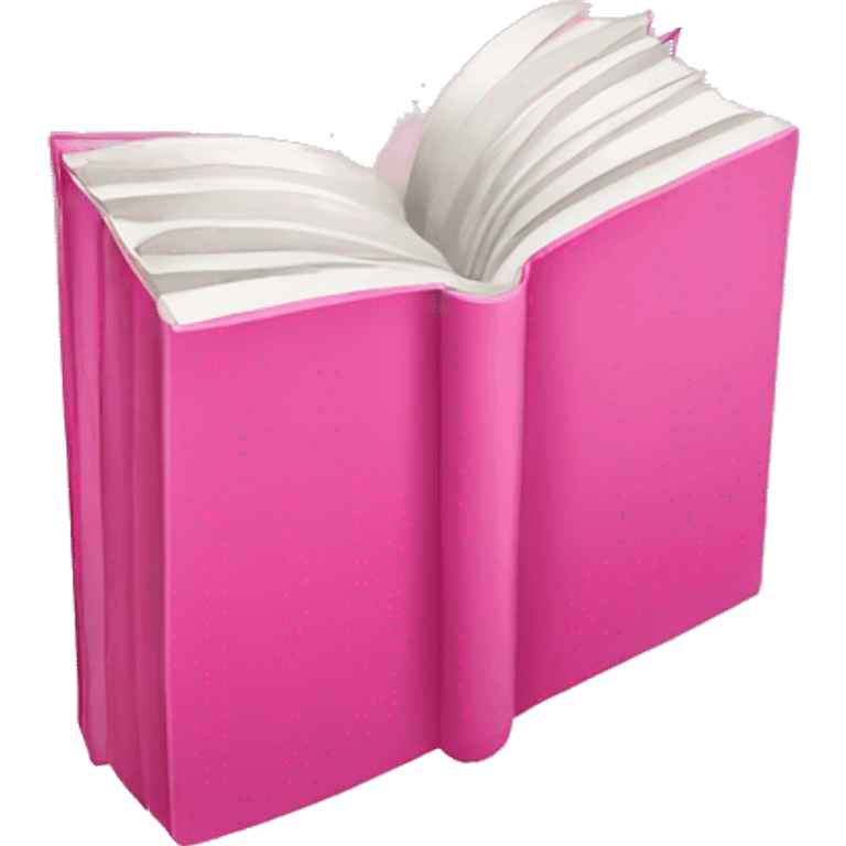 pink book emoji