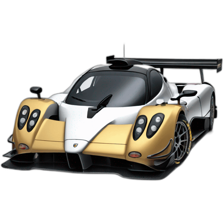 Pagani zonda lm race car emoji