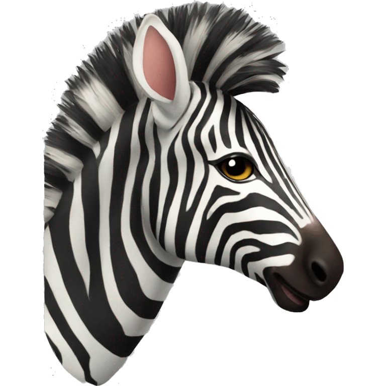 fast zebra funny emoji