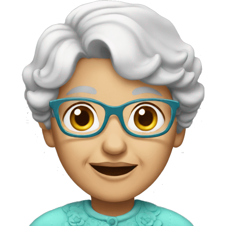 Granny Happy Birthday emoji