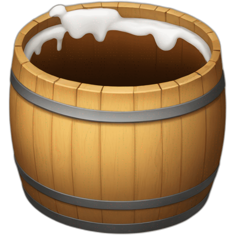 open beer barrel emoji