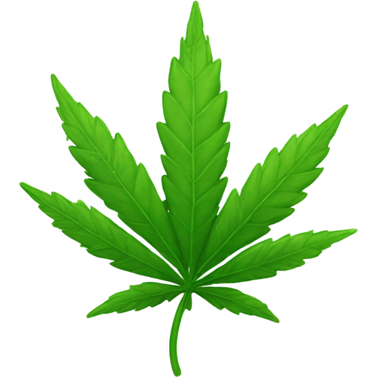 weed leaf emoji