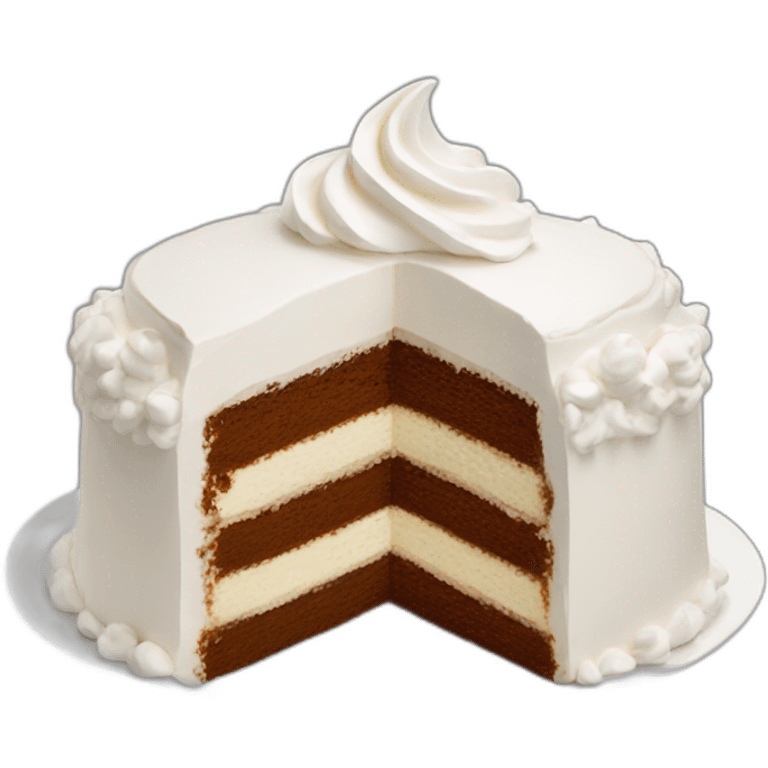 Mont-blanc cake emoji