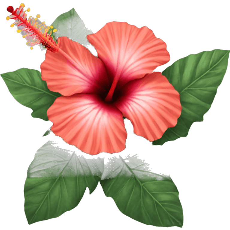 Hibiscus  emoji