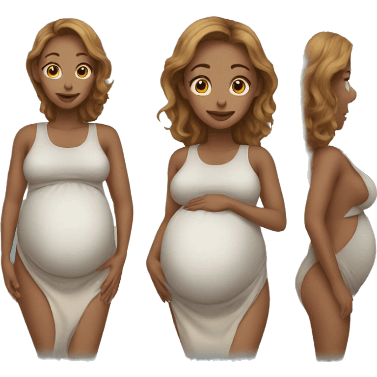 pregnant woman emoji