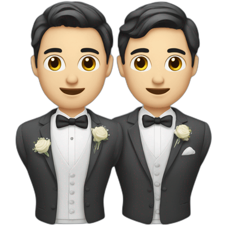 mariage hommes emoji