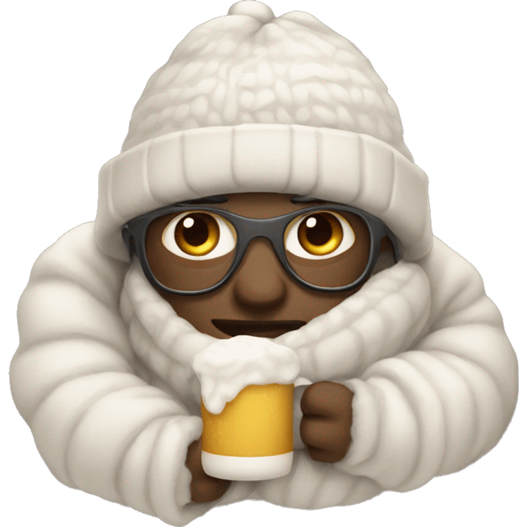 Cozy winter emoji