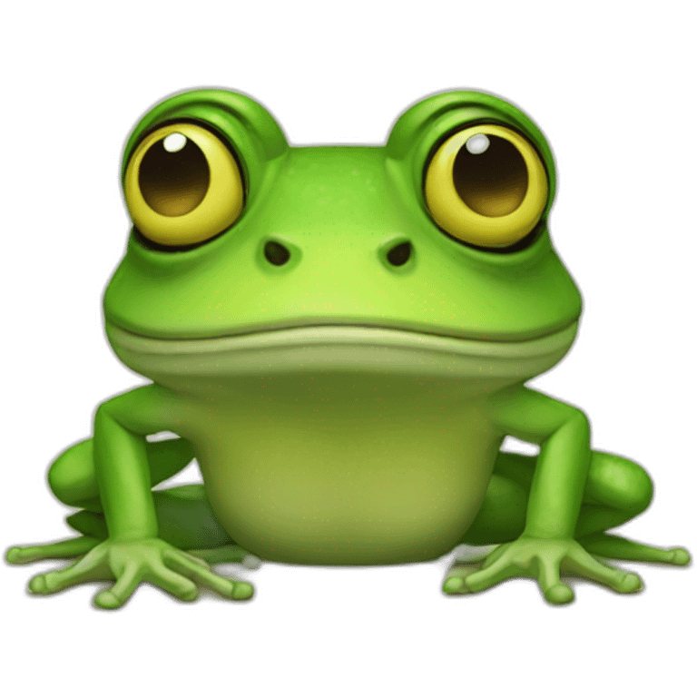 Pharaoh frog emoji