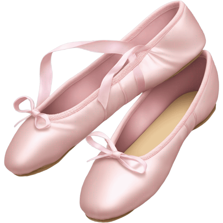 pastel pink ballet shoes emoji