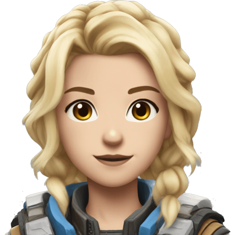 apex legends wattson cute white skin blonde teen girl emoji