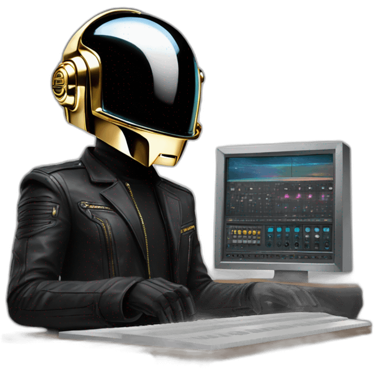 daft punk music studio emoji