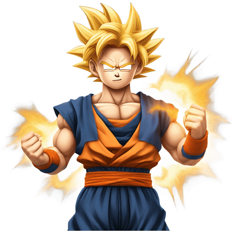 Goku Super Saiyan emoji