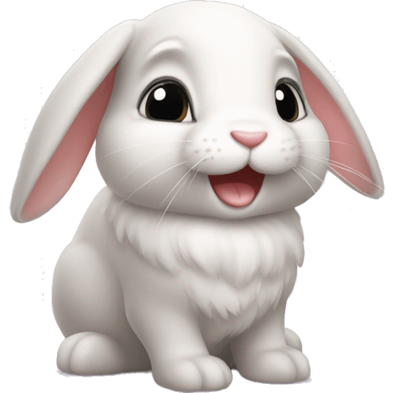 A cute bunny! emoji