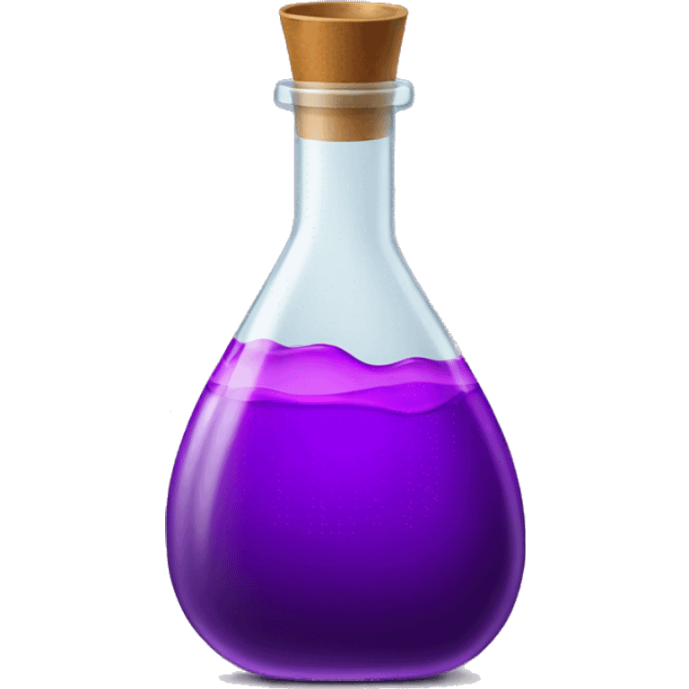 flask with purple liquid emoji