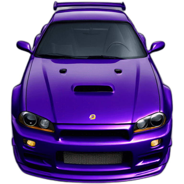 gtr r34 midnight purple emoji