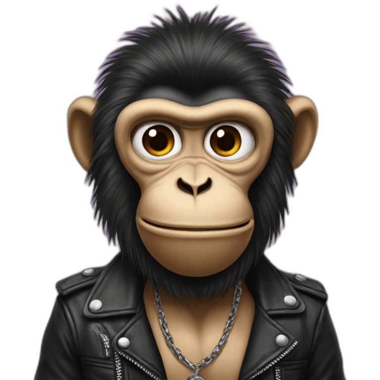 hard rock monkey emoji