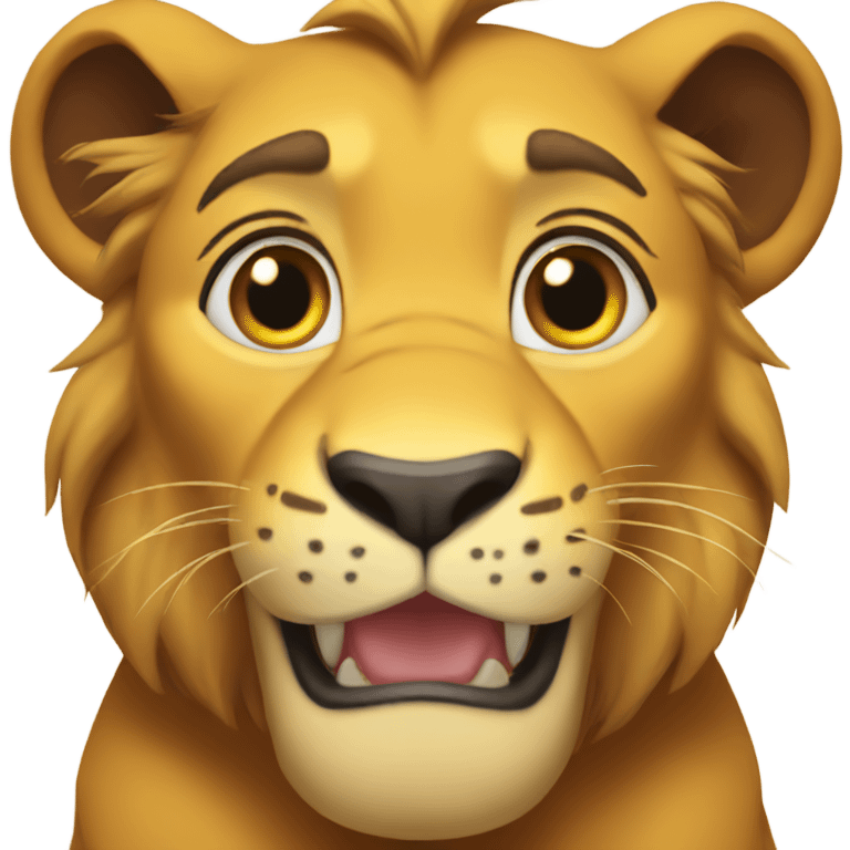 Simba emoji