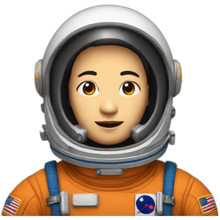 chinese astronaut emoji