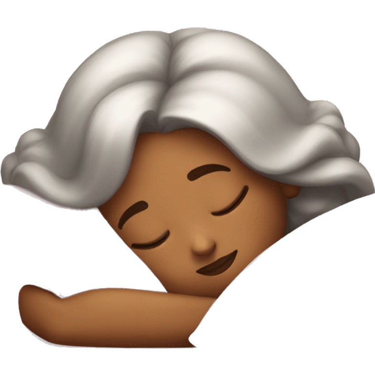 coquette girl sleeping emoji