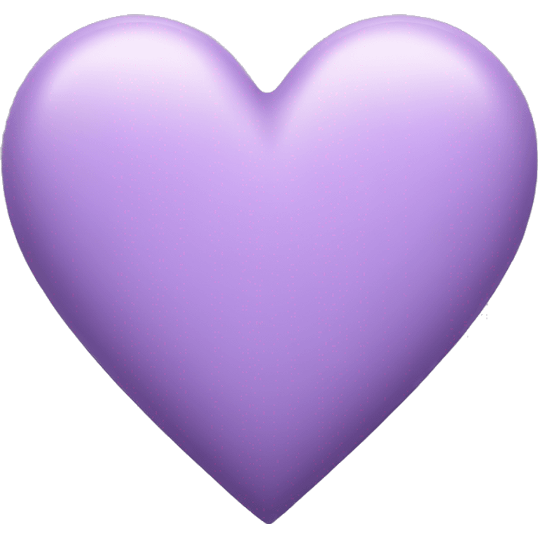 Pastel purple heart emoji