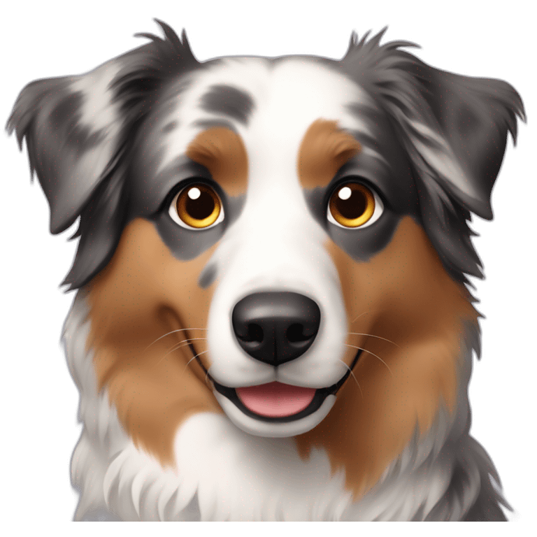 australian shepherd dog emoji