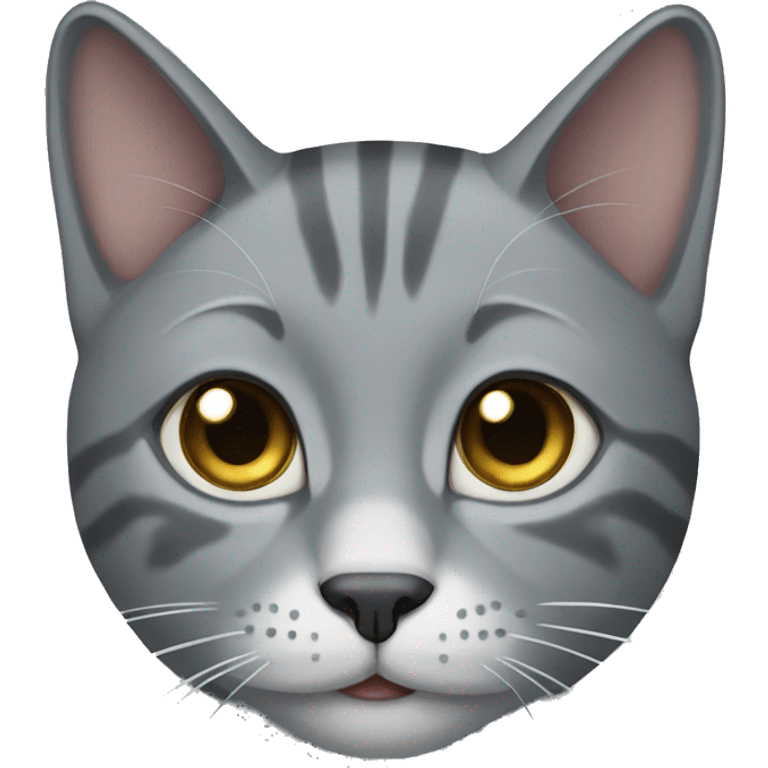 grey cat emoji