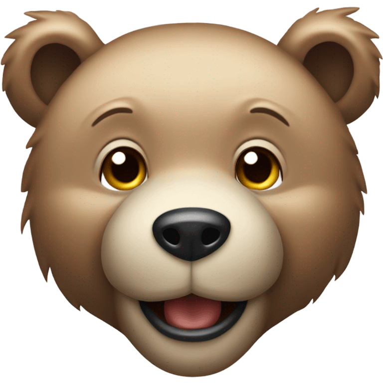 Bear coquetee  emoji