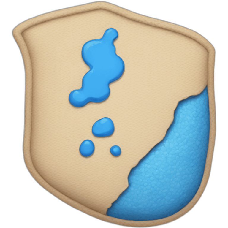 blue wound patch emoji