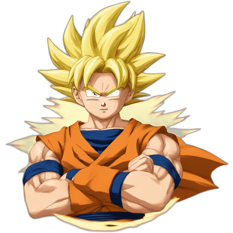 Son goku super saiyain 4 emoji