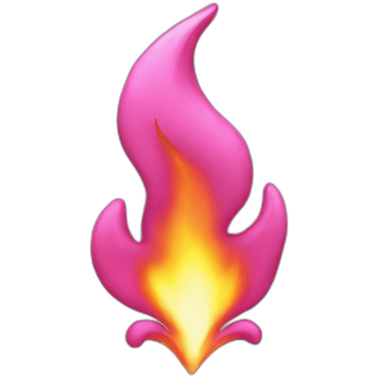 pink fire emoji