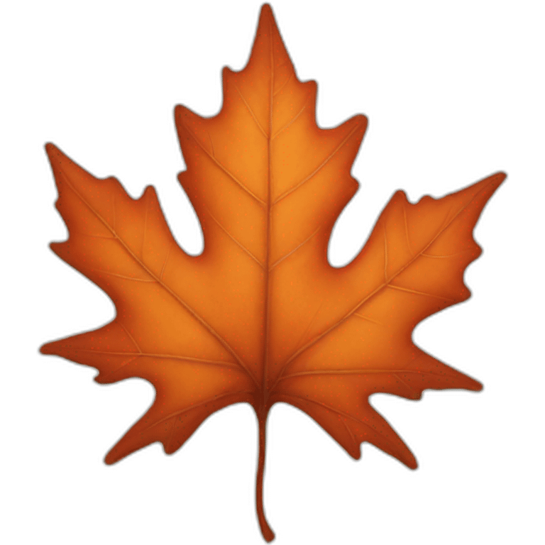 maple leaf emoji