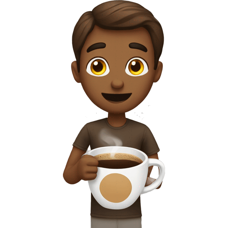 Morning coffee emoji