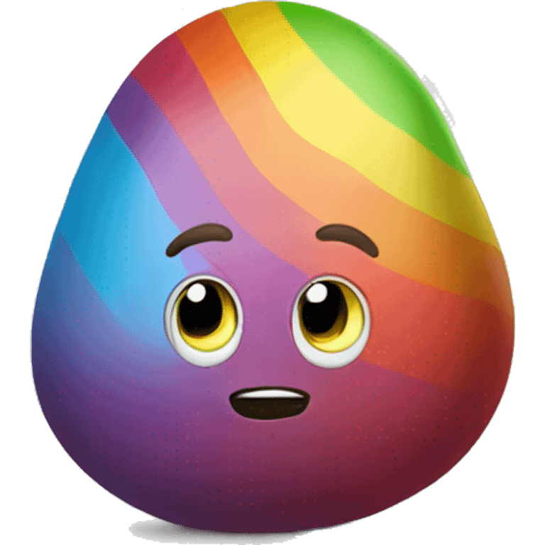 Rainbow potato  emoji