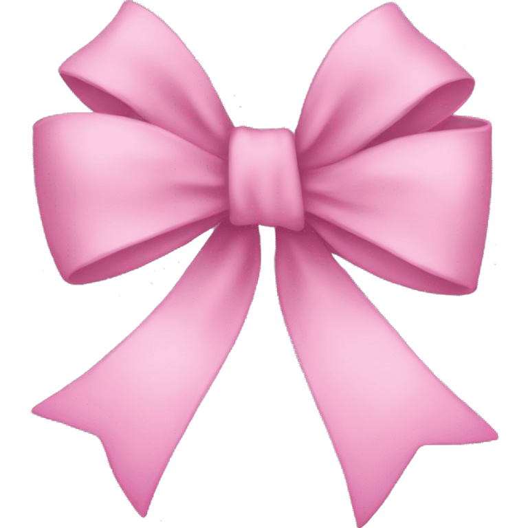 Aesthetic bow emoji