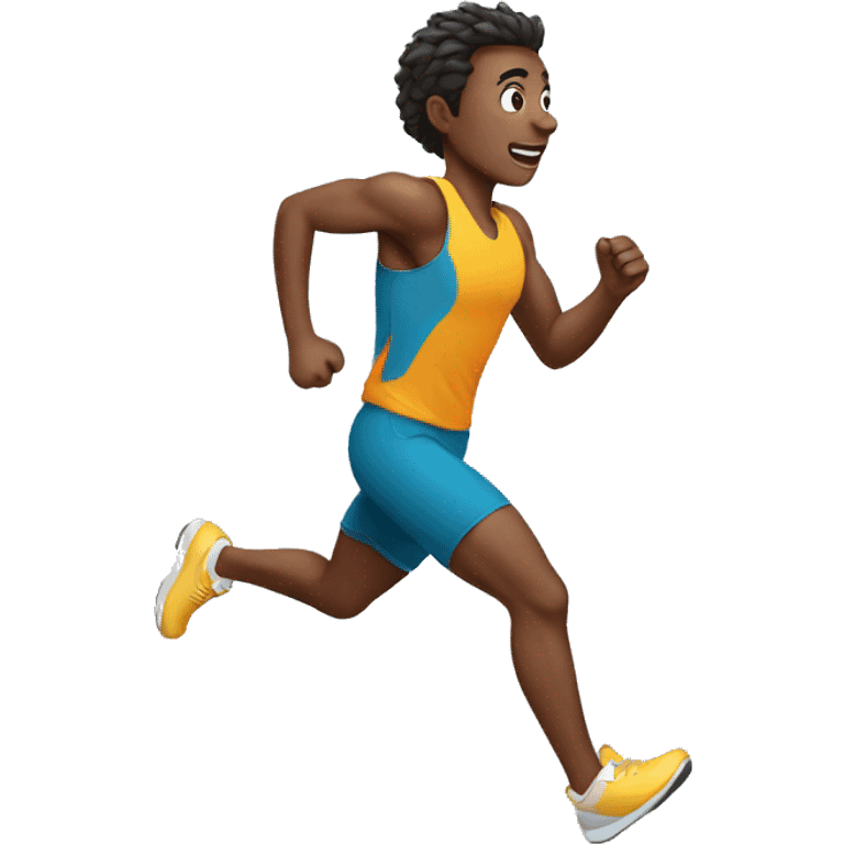 running emoji