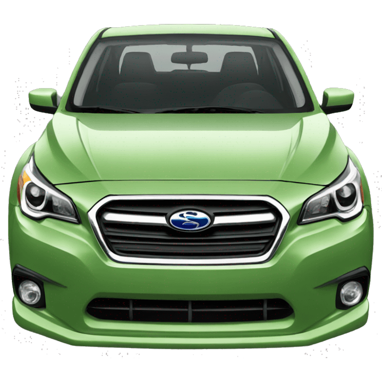 Subaru legacy be5 green emoji