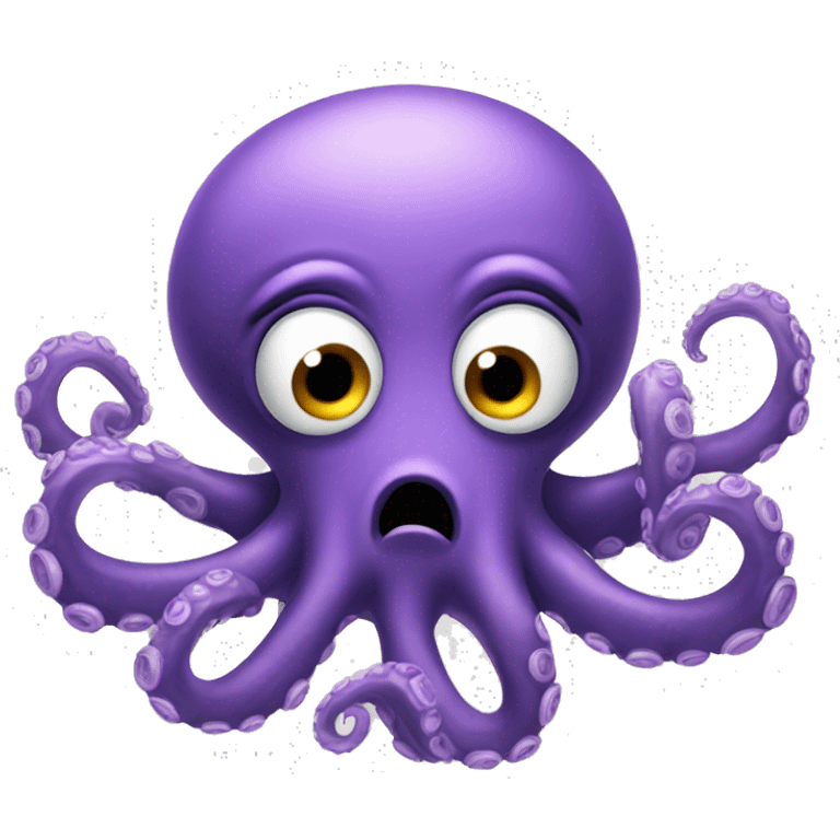 Shocked octopus  emoji