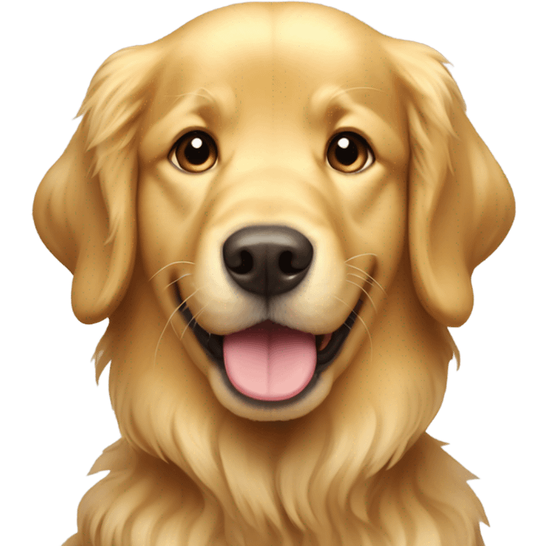 Golden retriever emoji