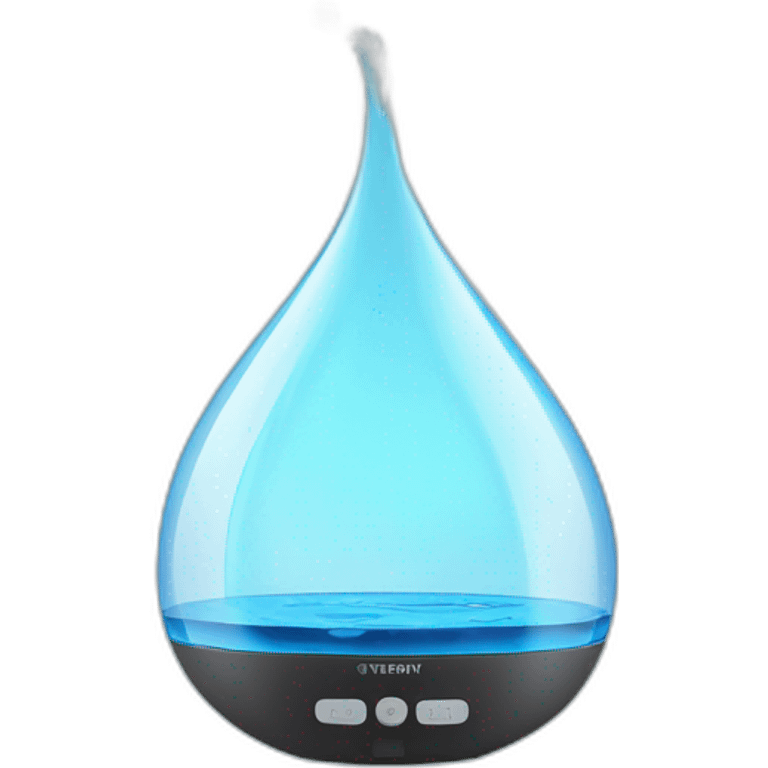 Anti gravity Water droplets Humidifier  emoji