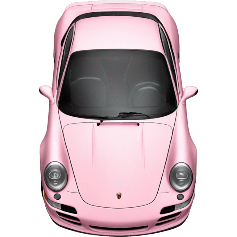 Light pink Porsche  emoji