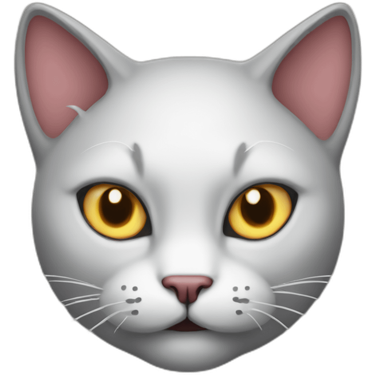 evil cat emoji