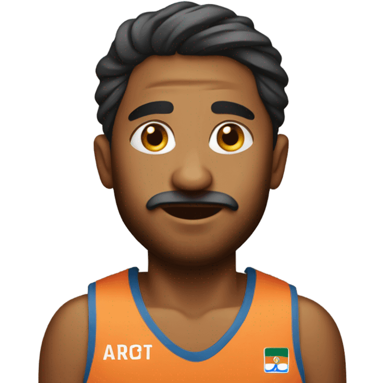 Indian basketball player emoji