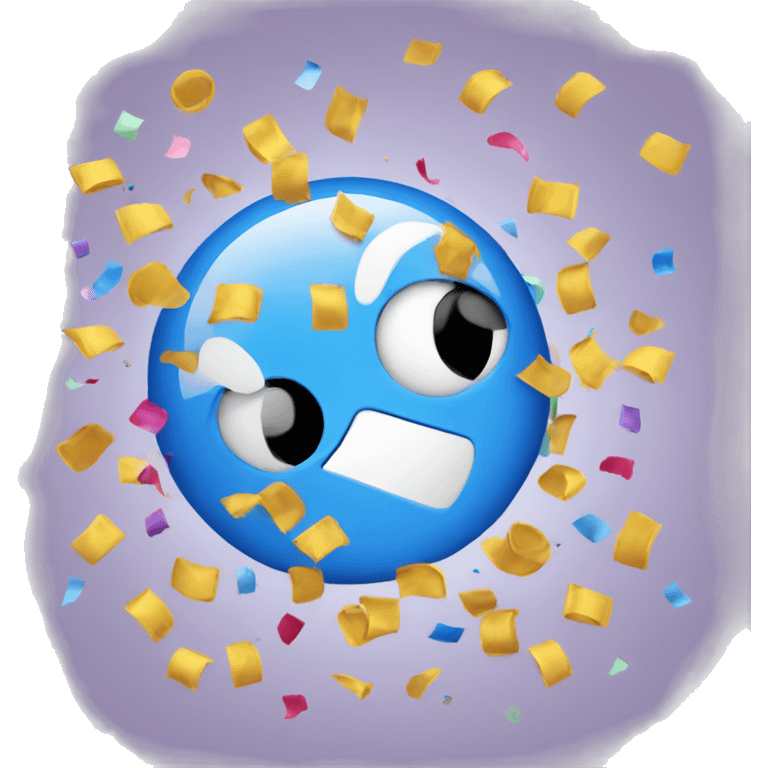 check emoji with confetti emoji