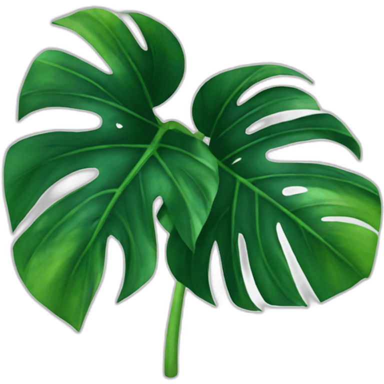 monstera emoji