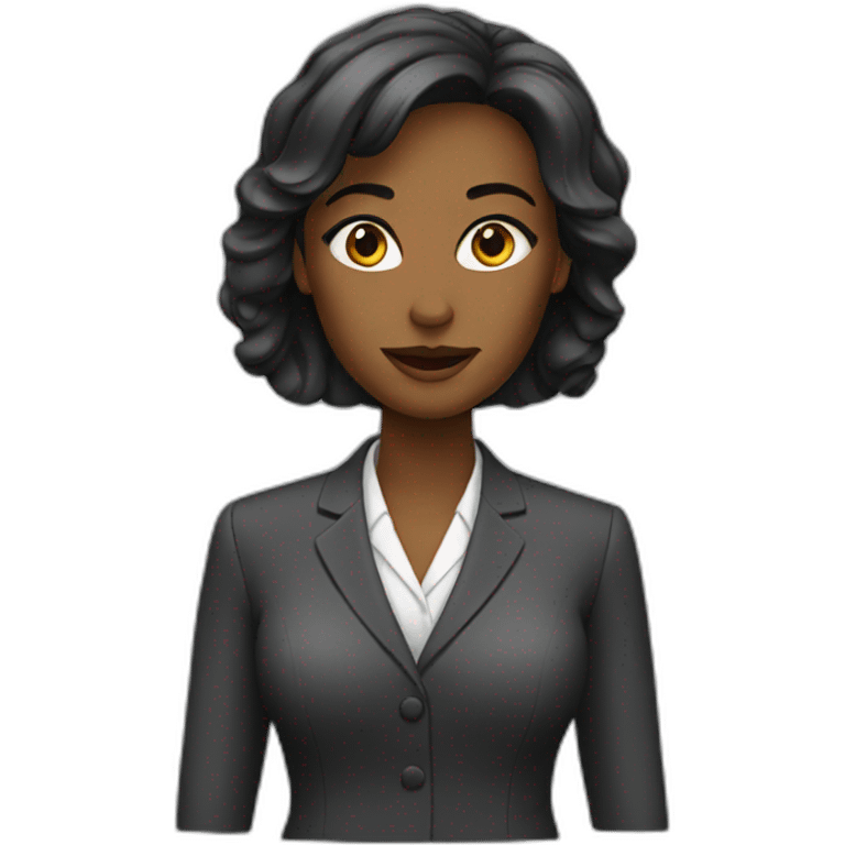 Female lawyer emoji