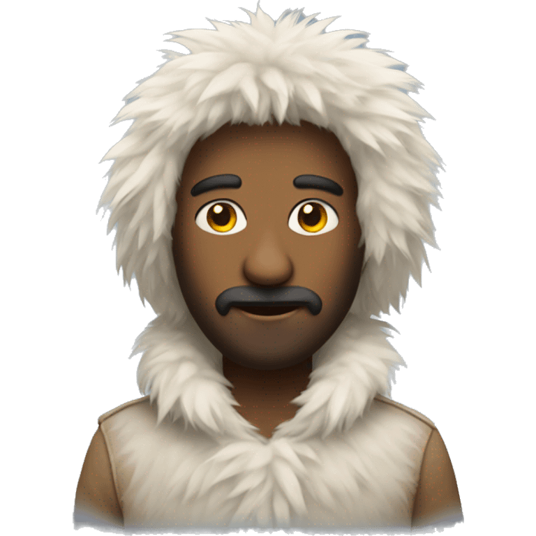 Fur man  emoji